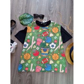 áo thun bigsize unisex[ bóng chày 01] KY29