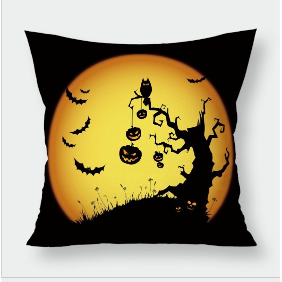 GỐI TỰA LƯNG, TRANG TRÍ, SOFA,HALLOWEEN