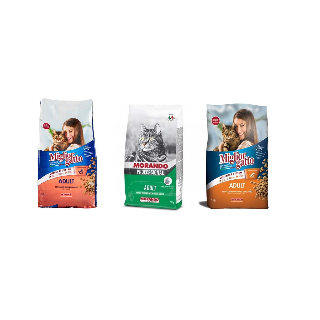 2kg Hạt Morando Migliorgatto cho mèo