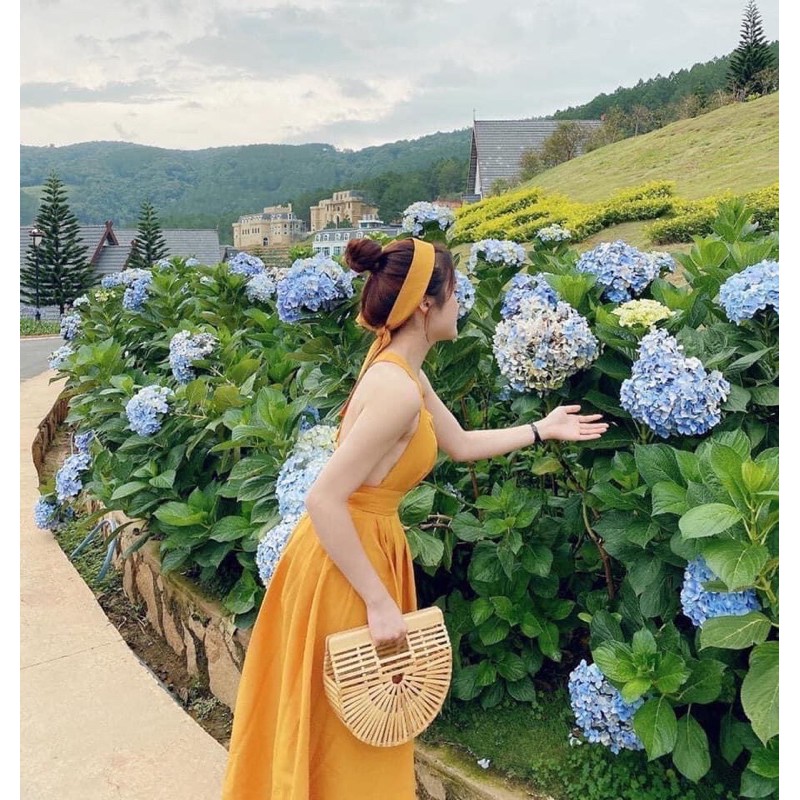 maxi vàng đan lưng kèm tuban 7137 | BigBuy360 - bigbuy360.vn