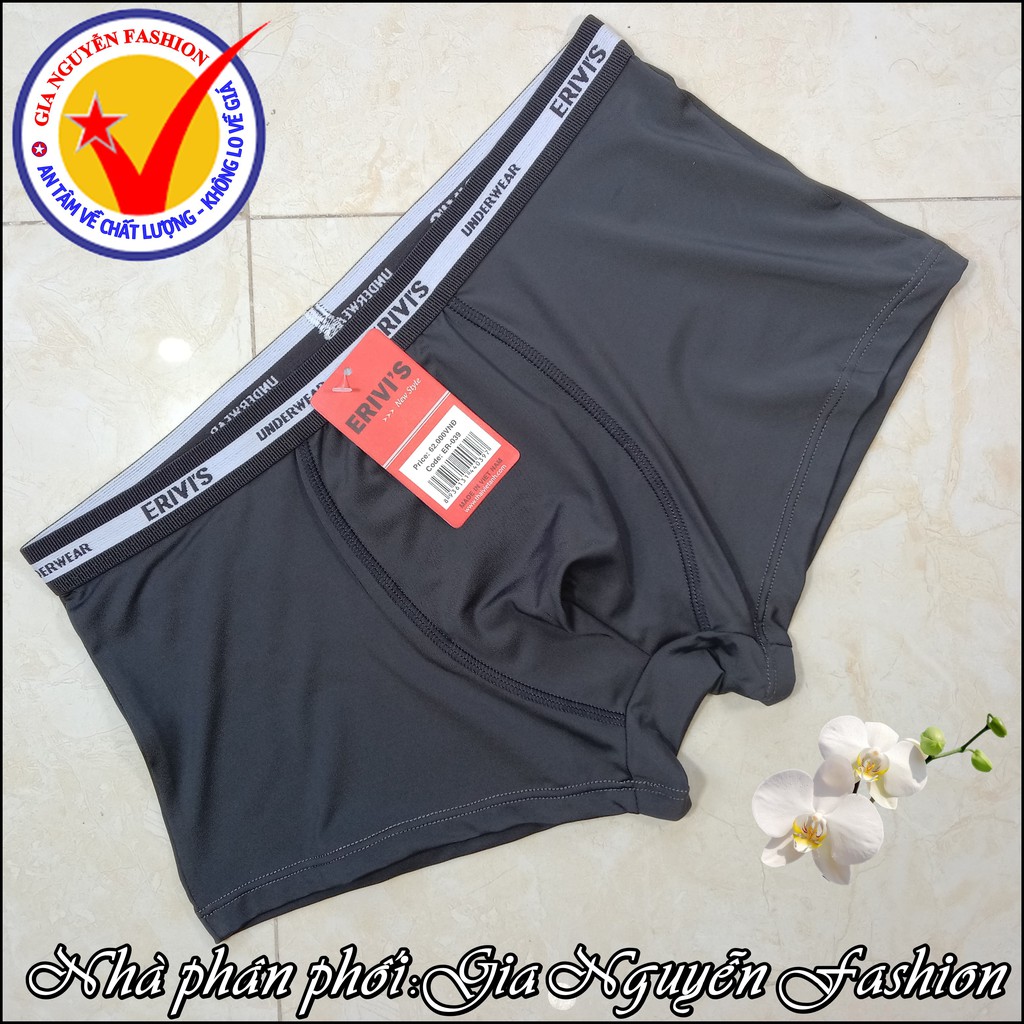 Combo 4 Quần Boxer thun lạnh Erivi's - Hàng chất lượng cao