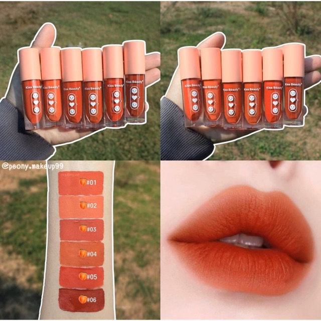 Son Kem Lì Emoji Kiss Beauty 😄❤️😄 | BigBuy360 - bigbuy360.vn