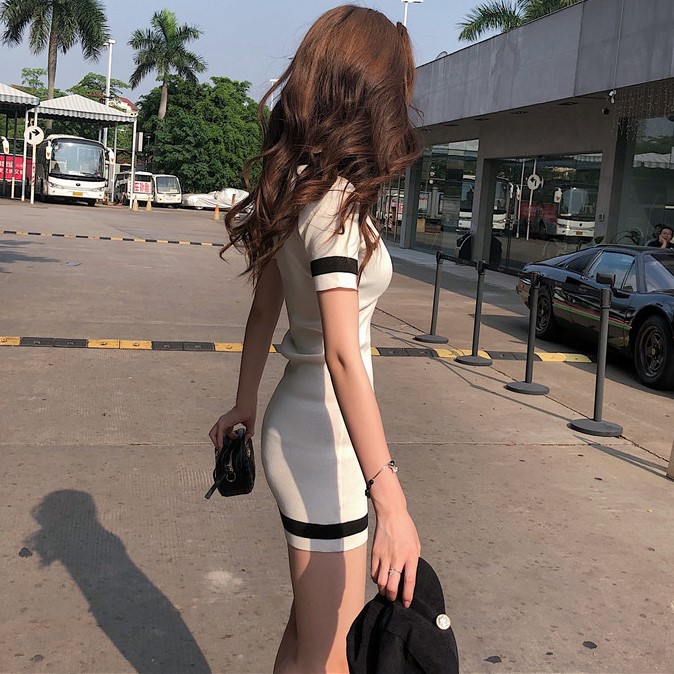 ĐẦM THUN DÁNG ÔM BODY HÀNG NHẬP QUẢNG CHÂU | BigBuy360 - bigbuy360.vn