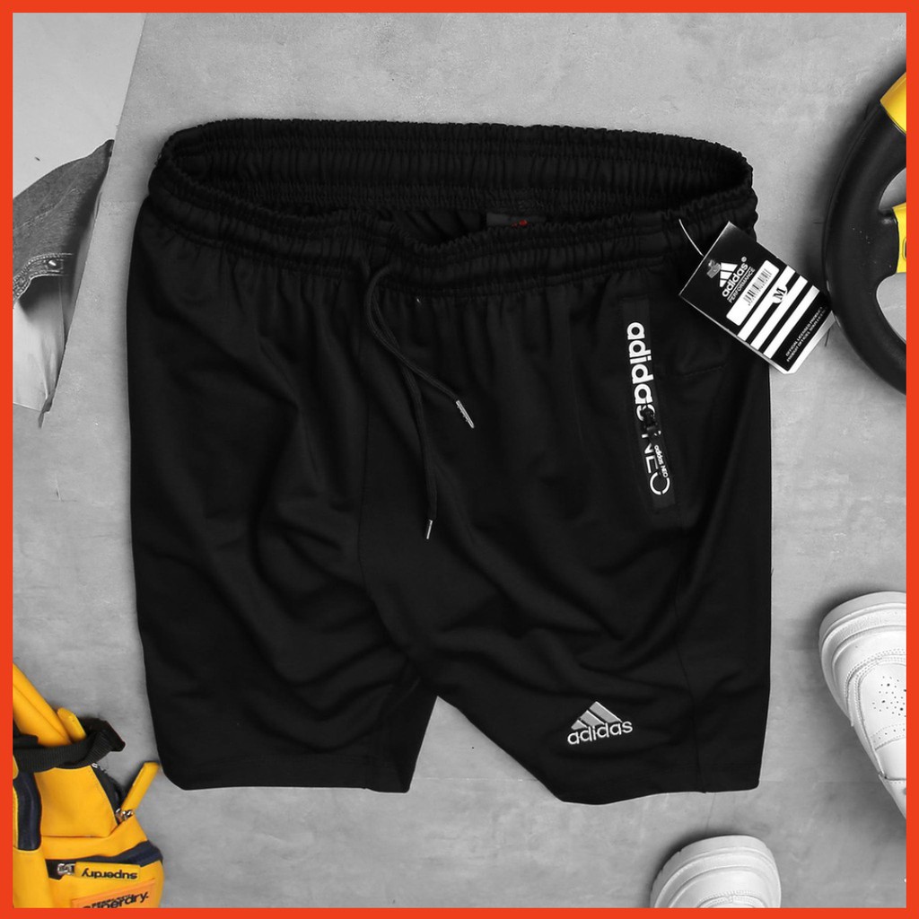 Quần short thể thao nam - quần đùi nam hàng poly thể thao thoáng mát thấm hút mồ hôi QS16