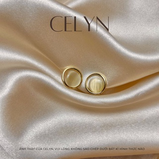 Hoa tai, bông tai nữ tròn Celyn accessories