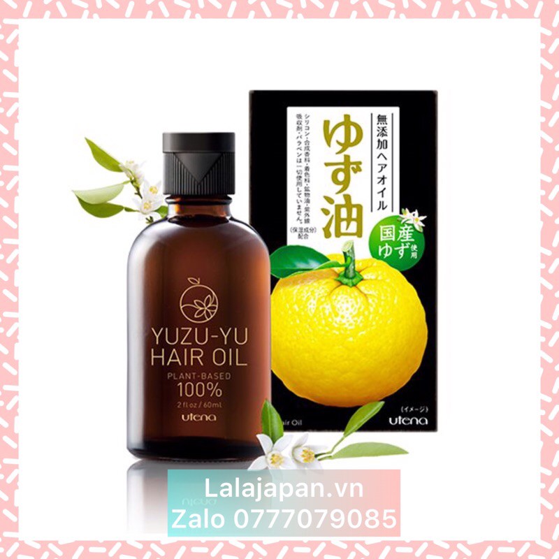 Tinh dầu dưỡng tóc Yuzu-yu Hair Oil Nhật Bản