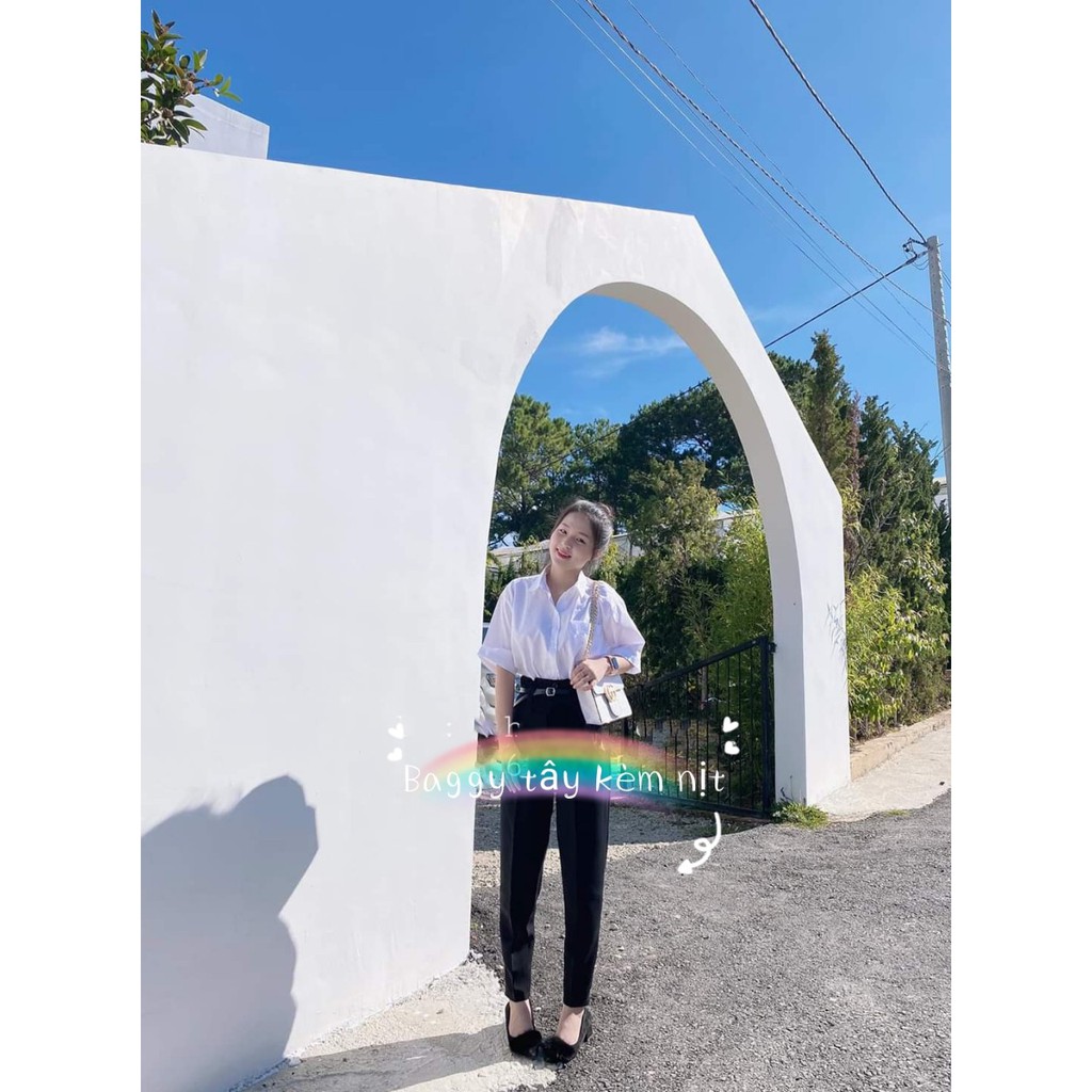 QUẦN TÂY,  QUẦN BAGGY TÂY KÈM NỊT CẠP SIÊU CAO,  QUẦN BAGGY NỮ,  QUẦN TÂY NỮ | BigBuy360 - bigbuy360.vn