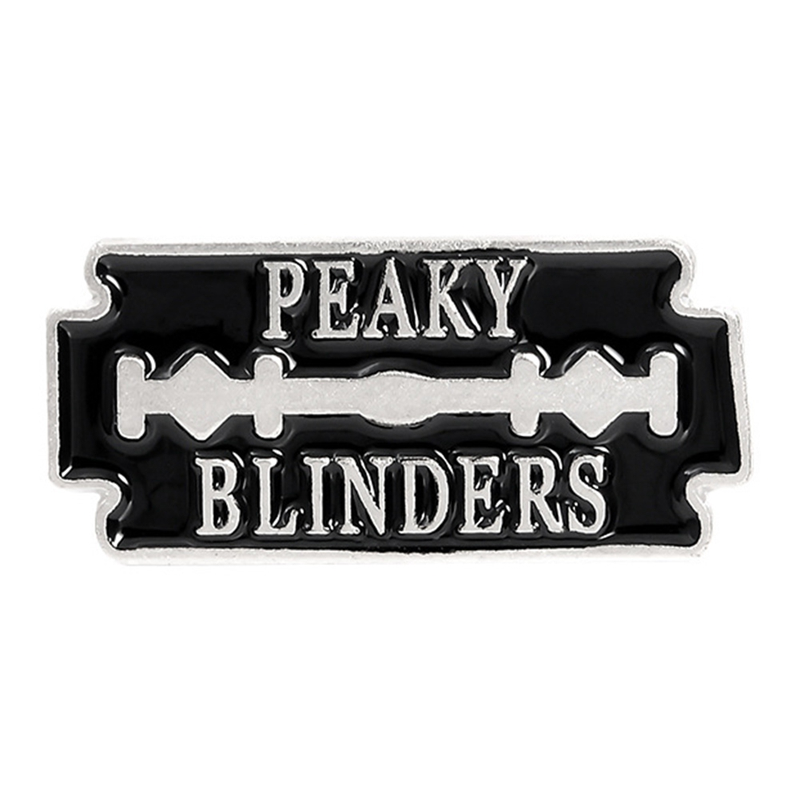 Ghim cài áo thiết kế kiểu nhân vật phim hoạt hình Peaky Blinders