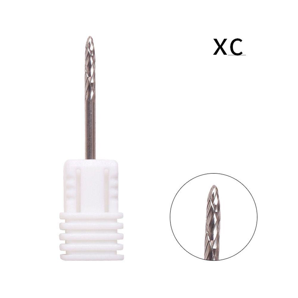 Mũi Khoan Móng Tay 3 / 32 &quot;Loại Bỏ Biểu Bì Da Chết Chất Liệu Cacbua Tiện Dụng