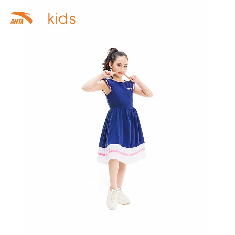 Váy liền bé gái Anta Kids 362027396-2