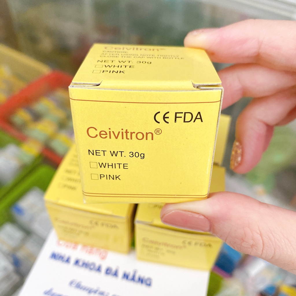 Vật liệu Trám Tạm Ceivitron - Lọ 30g