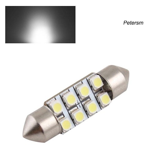 Bộ 2 Đèn Led 8 Bóng 36mm Smd Cho Xe Hơi