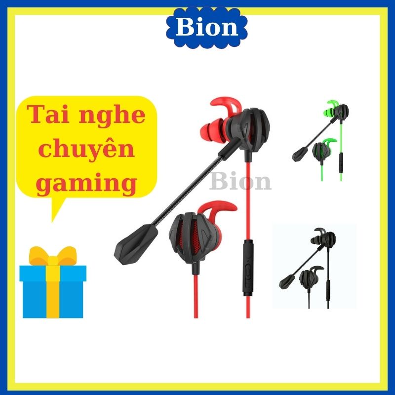 Tai nghe Gaming Có Dây Chơi Các Loại Game Mobile, PC PUBG/ROS/FreeFire Dùng Cho Cả Các Dòng Điện Thoại Máy Tính