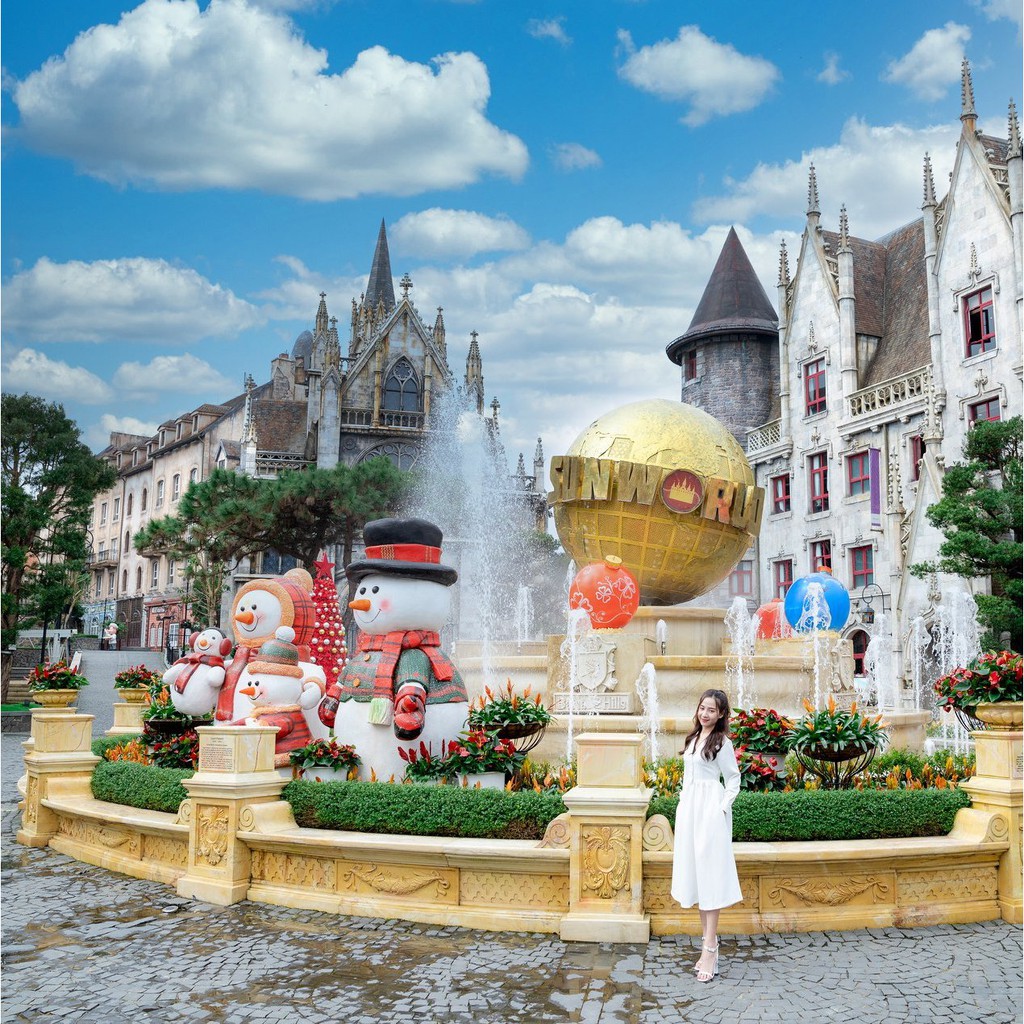 Đà Nẵng  Tour Bà Nà Hills 1 ngày - Cáp treo, vui chơi, check in Cầu Vàng, ăn trưa buffet đón tại Đà Nẵng