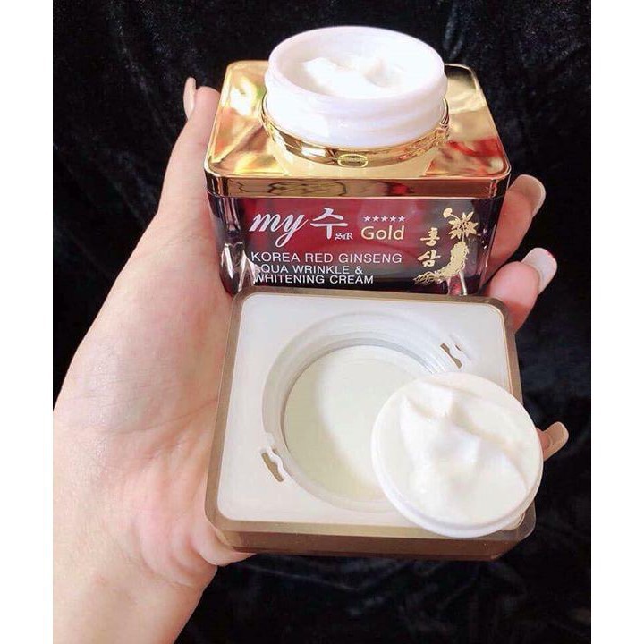 Kem Sâm My Gold White Cream Trắng Da Nâng Tone 50ml