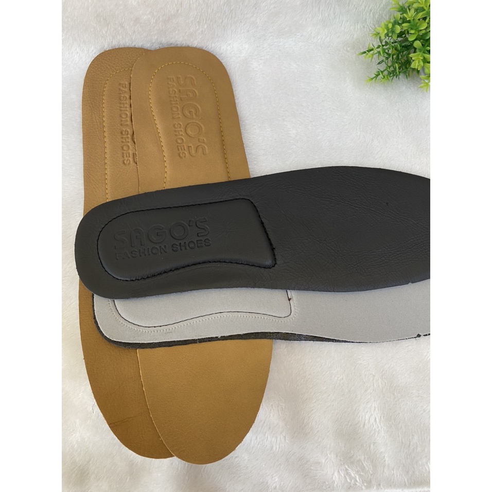 Lót Giày Da Bò Thật-L06  Tấm Lót Giày Giúp Ôm Chân Khi Giày Dãng Rộng,Thấm Hút Mồ Hôi Khử Mùi Hiệu Quả -Giày