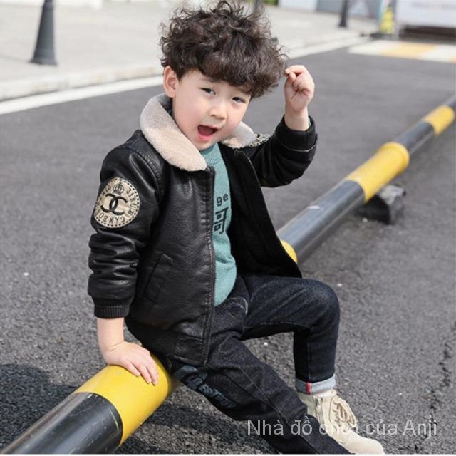 Baby Boys Winter Coat Thick New Korean Version Of Autumn And Winter Children Velvet Jacket