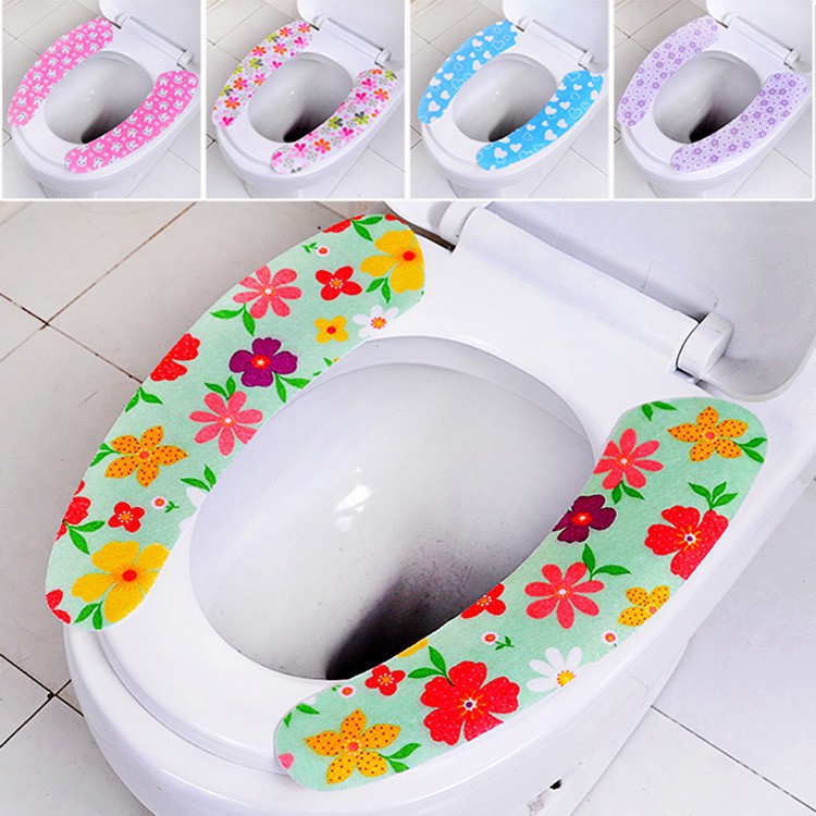 Miếng lót bồn cầu WC ấm áp trang trí