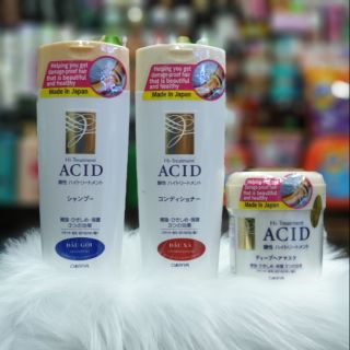 BỘ CHĂM SÓC TÓC DARIYA Hi-Treatment ACID NHẬT 350ml x3