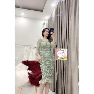 Đầm hoa nhúng