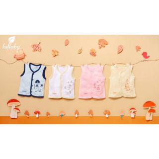 Áo gile 2 lớp Lullaby trơn hoặc in sale 35%