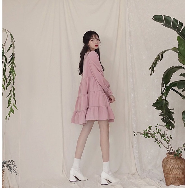 Áo váy đôi, đồ đôi nam nữ dáng rộng xinh xắn, bầu bì mặc được luôn nhe các nàng