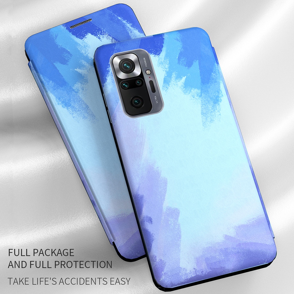 Ốp Điện Thoại Da Hình Đám Mây Màu Nước Cho IPhone 11ProMax 11Pro I11 | BigBuy360 - bigbuy360.vn