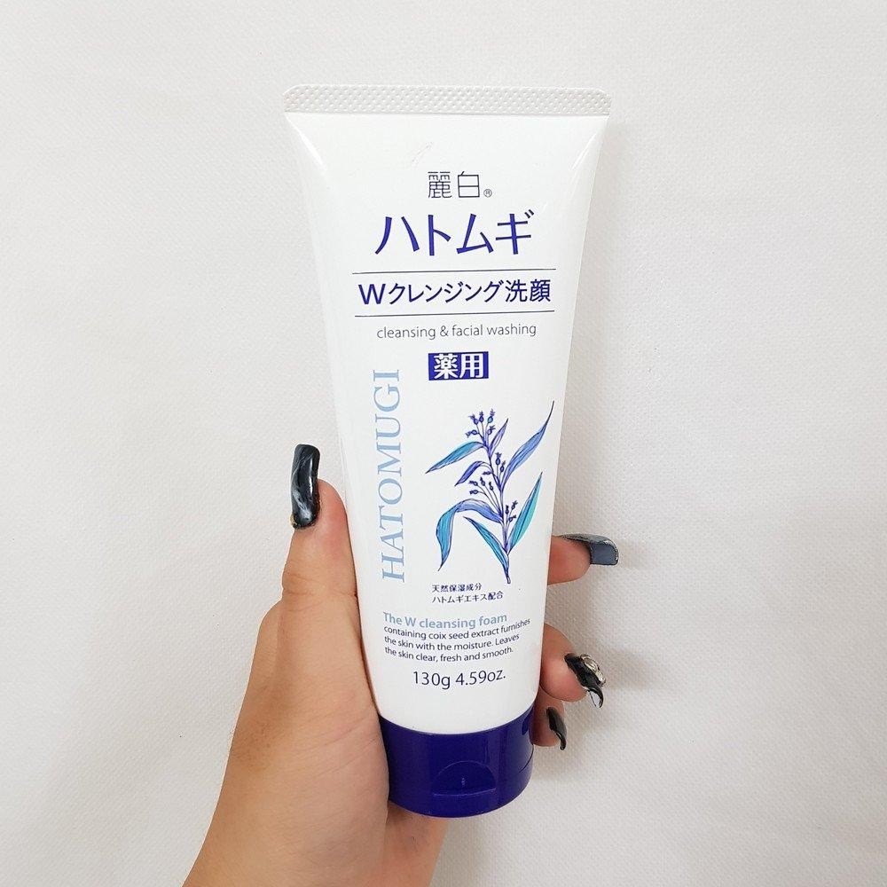 Sữa Rửa Mặt Ý Dĩ Trắng Da Hatomugi Nhật Bản - 130g &amp; 170g