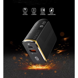 Sạc 2 Cổng 36W LDNIO PD - QC 3.0