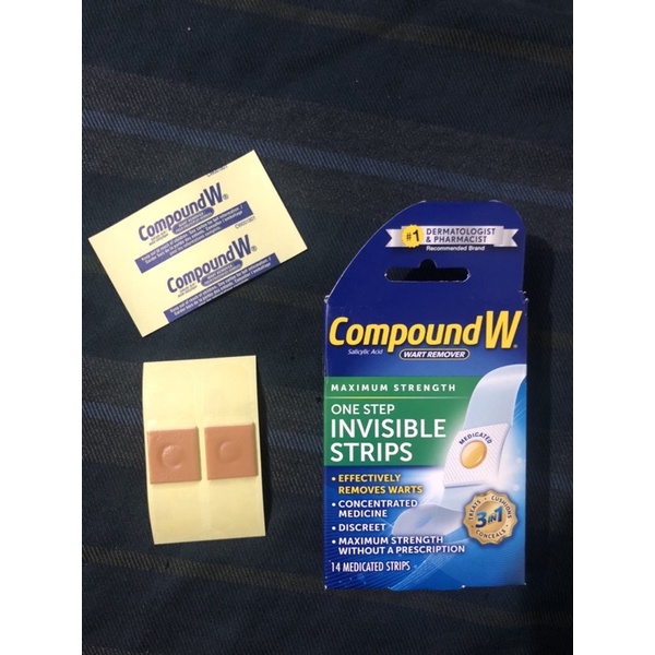Miếng dán Mụn cóc- mụn cơm Compound W- Mỹ