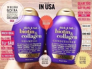 Cặp dầu gội biotin