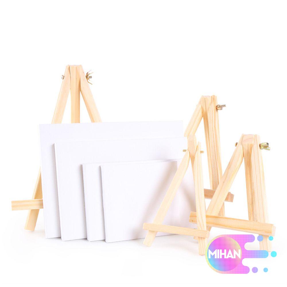 Bộ Dụng Cụ Vẽ Tranh Mini Mihan1 Bằng Vải Canvas Kèm Giá Đỡ Tiện Dụng Diy