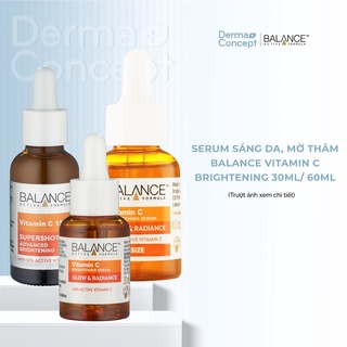 Serum sáng da, mờ thâm Balance Vitamin C Brightening 30ml/ 60ml [NHẬP KHẨU CHÍNH HÃNG 100%]