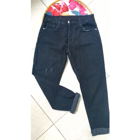 Quần jean Đen baggy size L