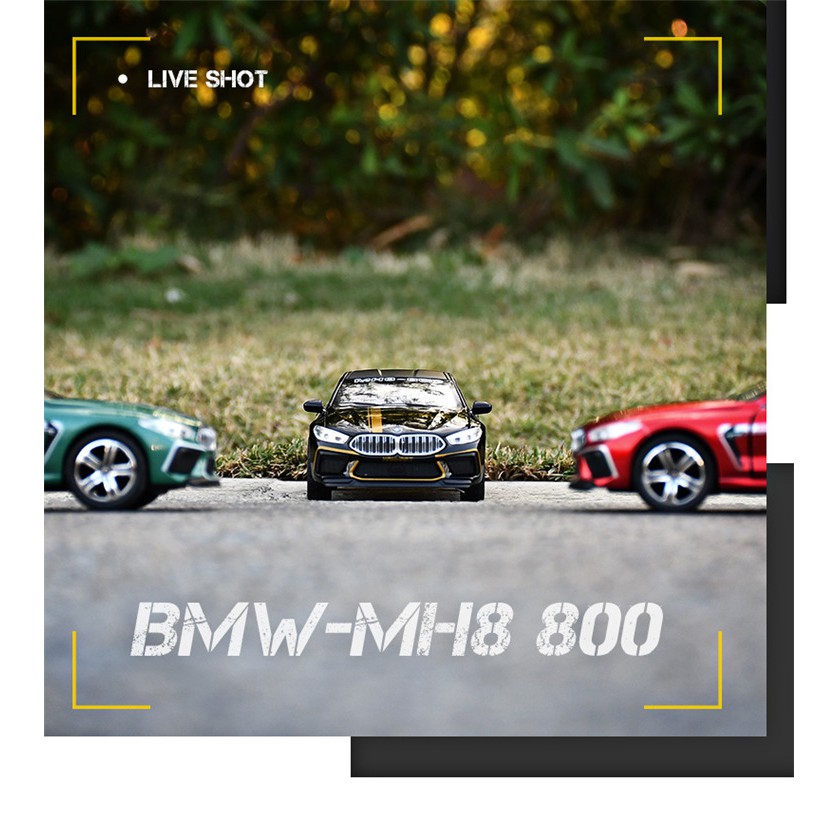 Ô tô Mô hình BMW Manhart Performance MH8 800 tỉ lệ 1:32