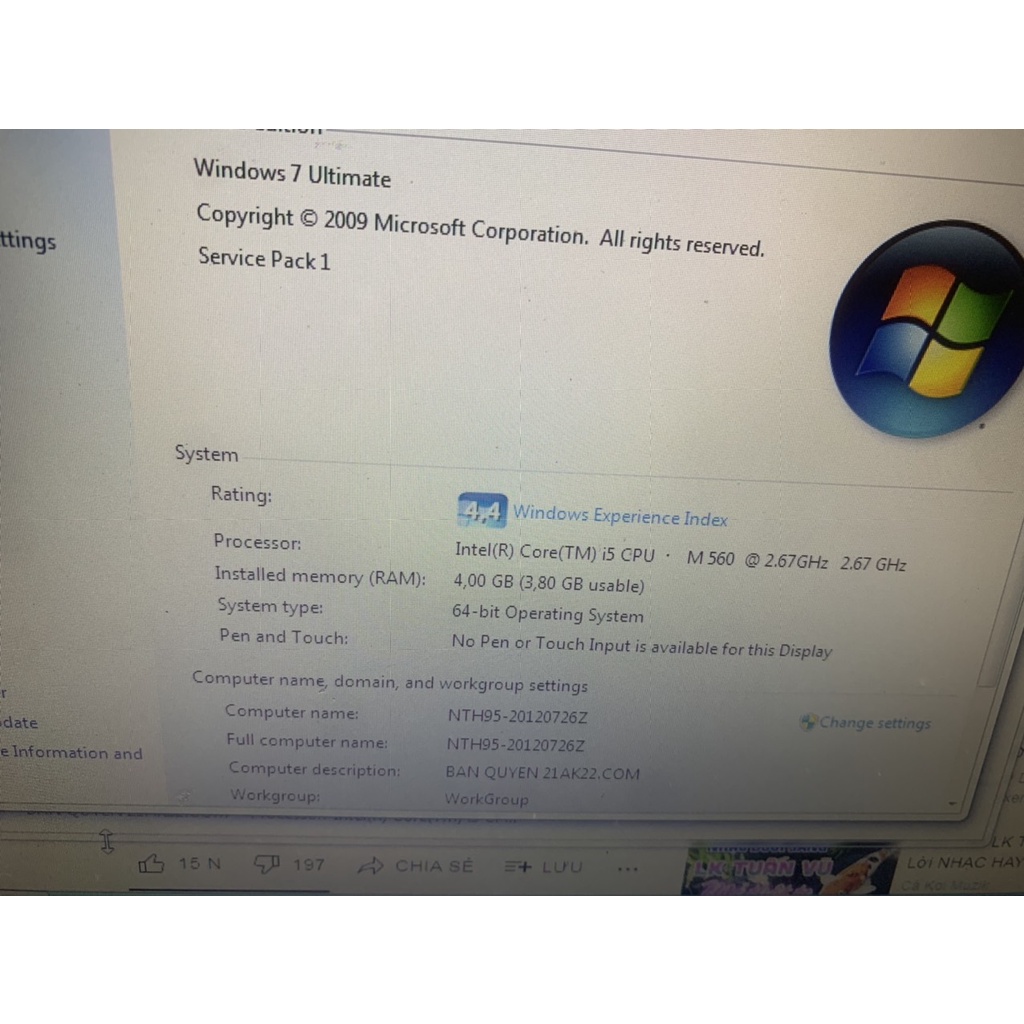 Laptop Dell Latitude E6410 i5 M560 Usa
