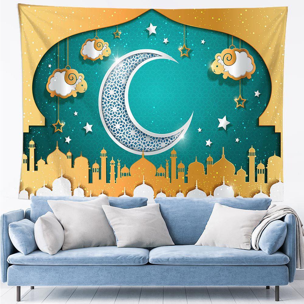 Thảm Treo Tường Trang Trí In Hình Eid1 Eid DIY