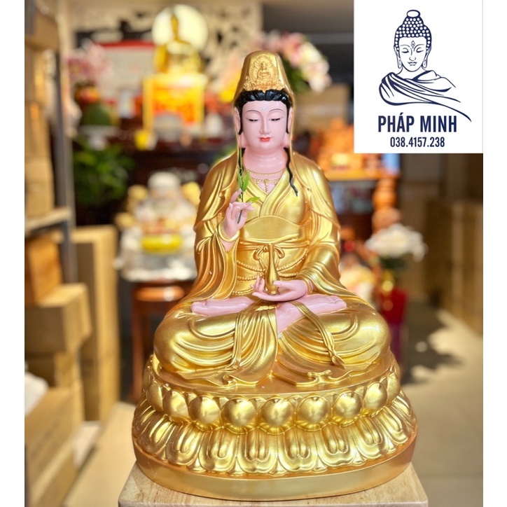 Tôn Tượng Quán Thế Âm Bồ Tát Cao 50cm
