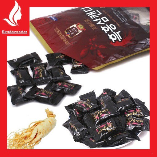 combo 10 kẹo hắc sâm Hàn Quốc siêu ngon, bổ 300g (sâm đen) date mới