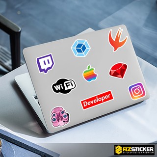 Sticker Developer Lập Trình Viên Dán Máy Tính Chống Thấm Nước | STK21 | Sticker IT Coder Dán Laptop Điện Thoại