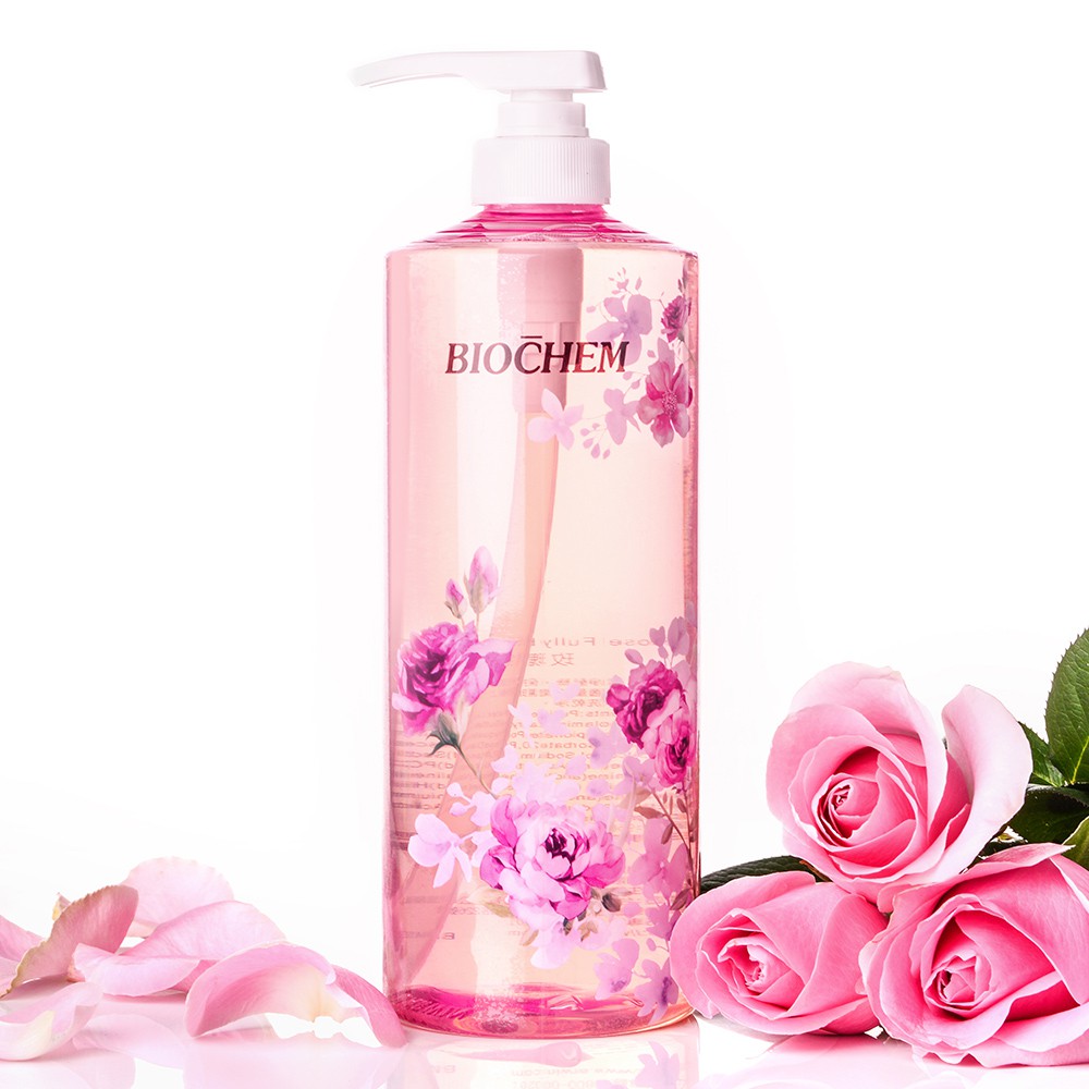 Dầu gội tinh chất hoa hồng BIOCHEM Rose Fully Effect Hair Shampoo 950ml