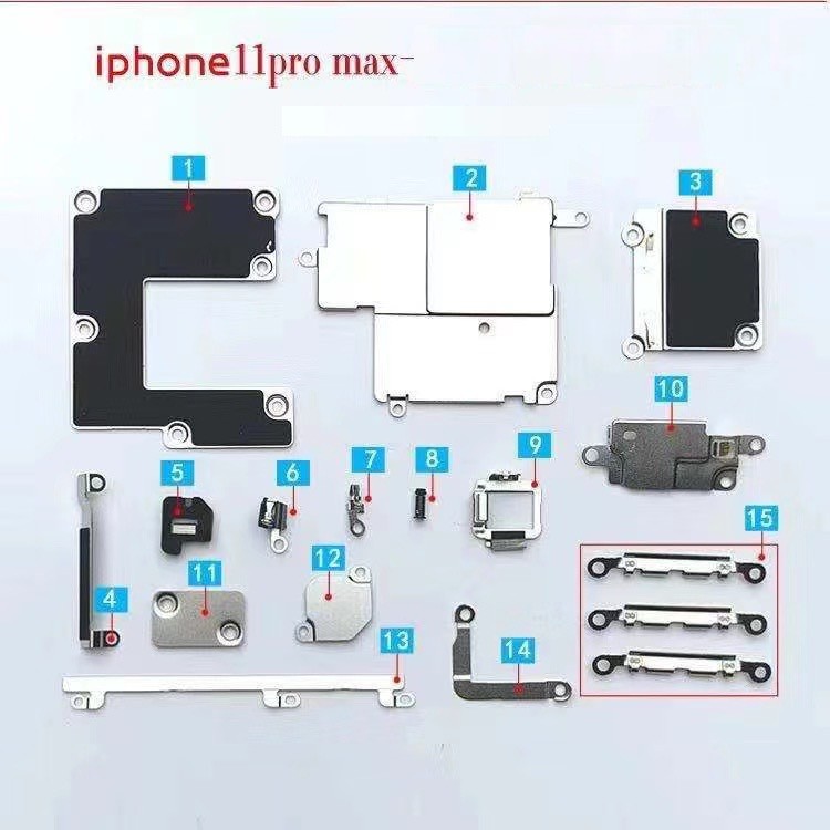 Full bộ nẹp main và màn hình từ iPhone 6G đến XSM