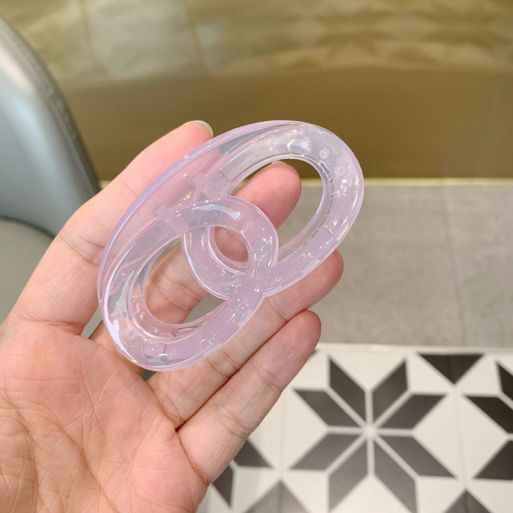 Kẹp Tóc Màu Thạch Hình Cá Mập Xinh Xắn Thời Trang Cho Nữ