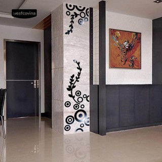 Set miếng dán tráng gương trang trí