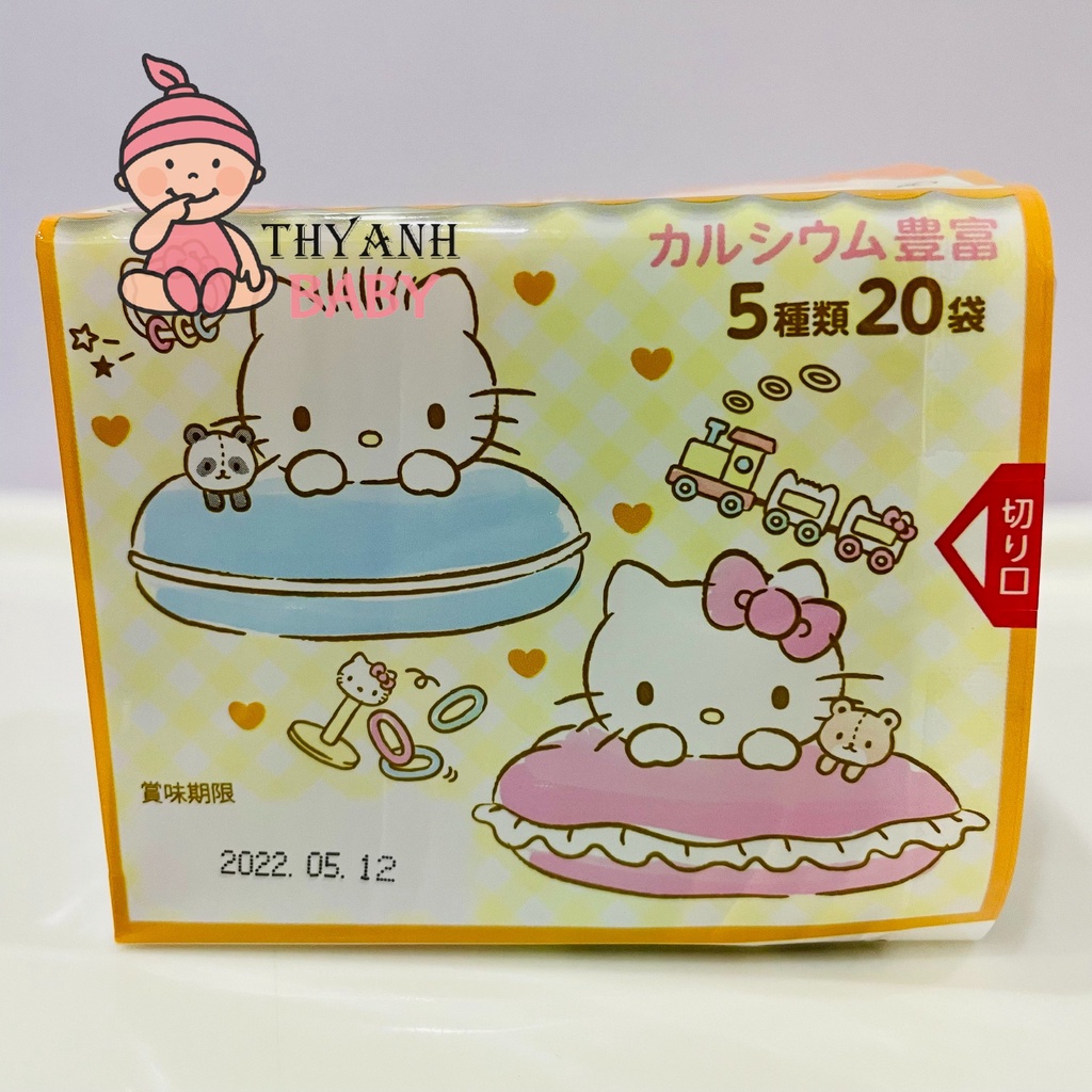 Gia Vị Rắc Cơm Thập Cẩm Hello Kitty Nhật Bản mẫu mới (HSD 1/2023)