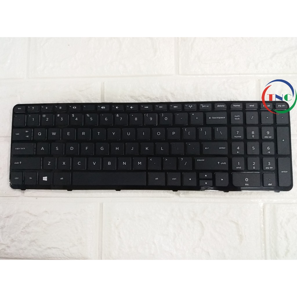 Bàn Phím Laptop HP Pavilion 15N 15E (Có Sẵn Khung)15-N 15-E 15-R 15R 15-E000 15-N000 15-R000 15-G000 Nhập Khẩu