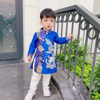 Áo dài bé trai