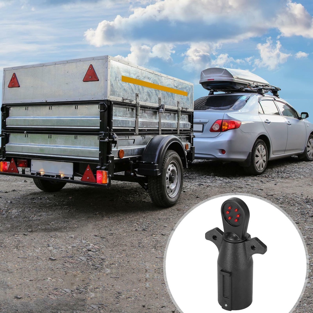 LANFY Dây Cáp Kiểm Tra Dây Đèn 7-Pin RV Chuyên Dụng Cho Xe Hơi