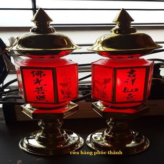 đèn thờ lục giác