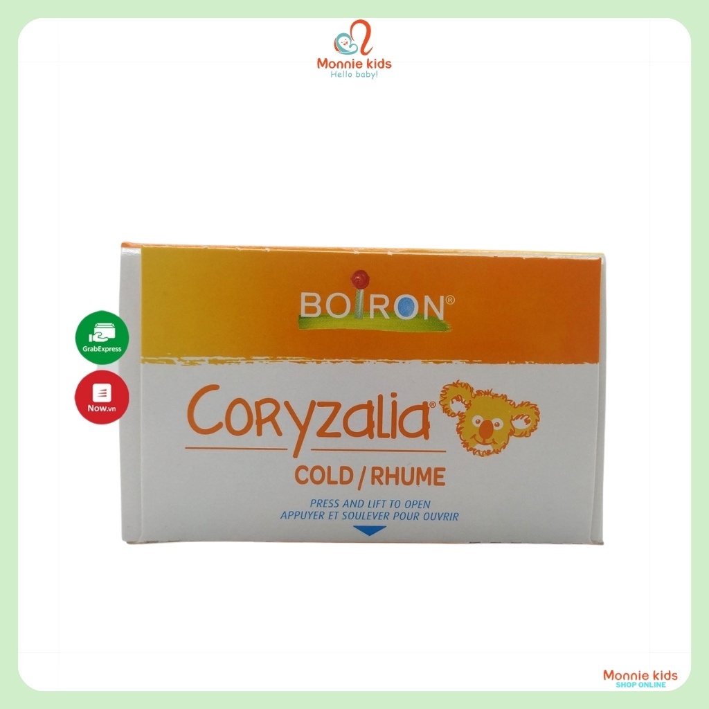 Nước muối uống vi lượng đồng căn Boiron Coryzalia 30ml, muối uống cho bé Canada - Monnie Kids